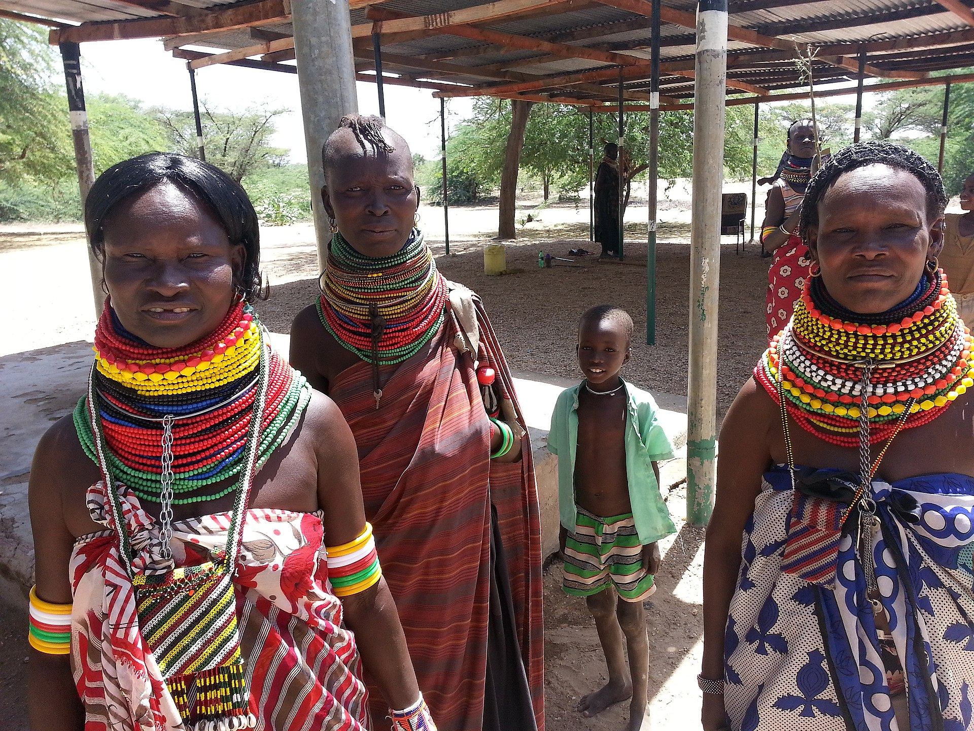 Turkana women from Lokichar